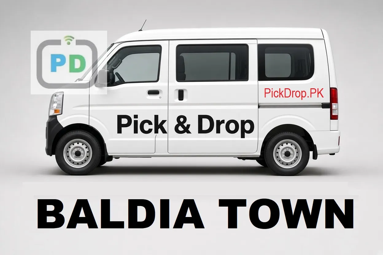 Pick and drop van and carpool service in Baldia Town, Karachi