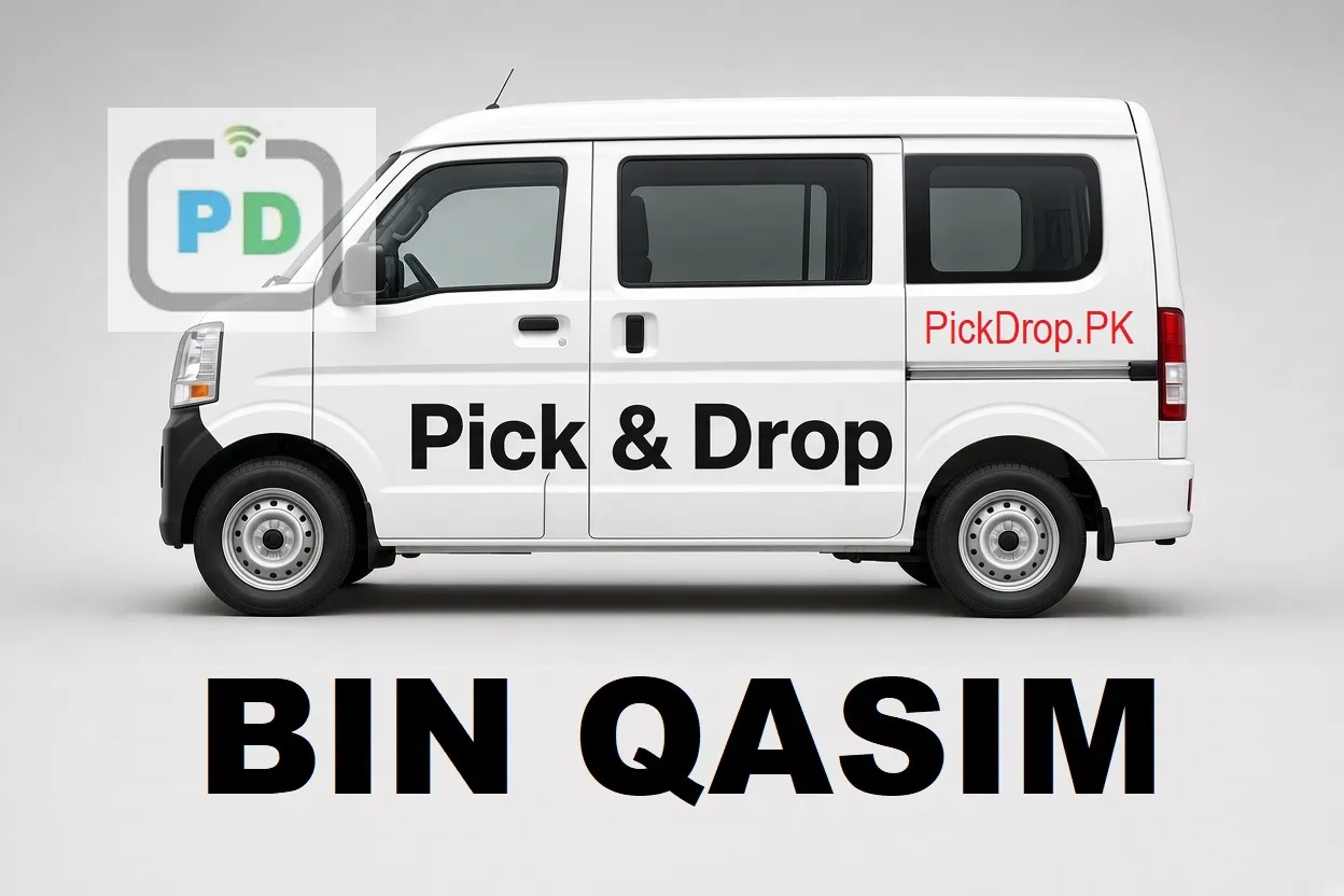 Pick and drop van and carpool service in Bin Qasim, Karachi