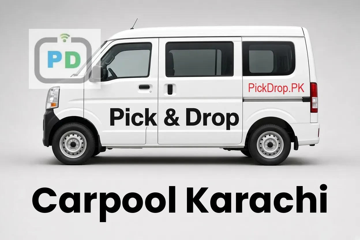 PickDrop.PK van – Carpool in Karachi