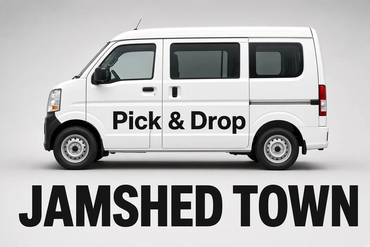 Pick and drop van and carpool service in Jamshed Town, Karachi