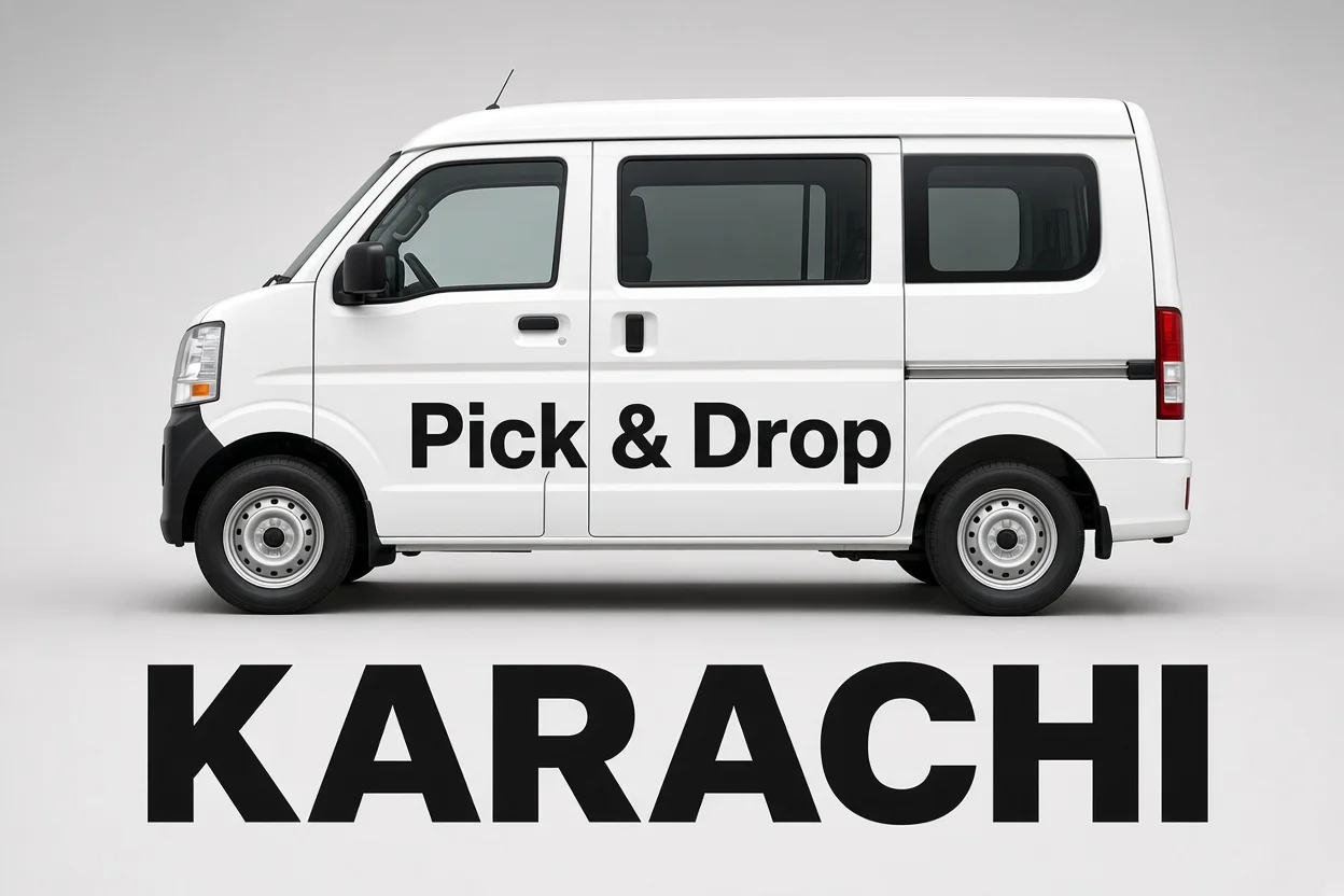 Pick and drop van and carpool service for The Hampton School, Karachi
