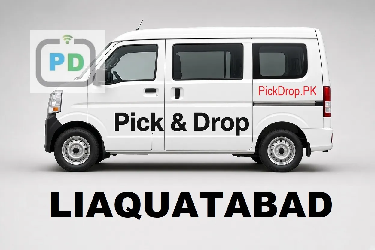 Pick and drop van and carpool service in Liaquatabad, Karachi