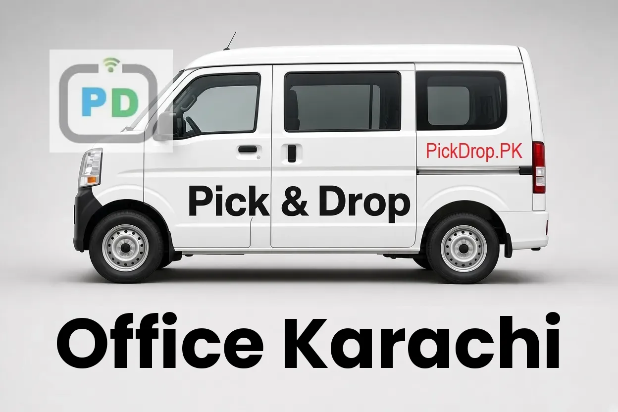 PickDrop.PK van – Office Pick and Drop Service in Karachi