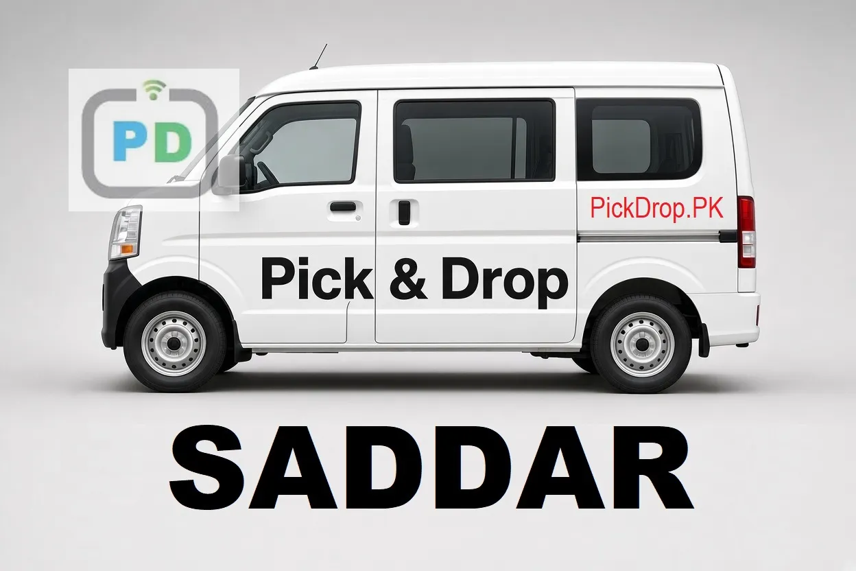 Pick and drop van and carpool service in Saddar Town, Karachi