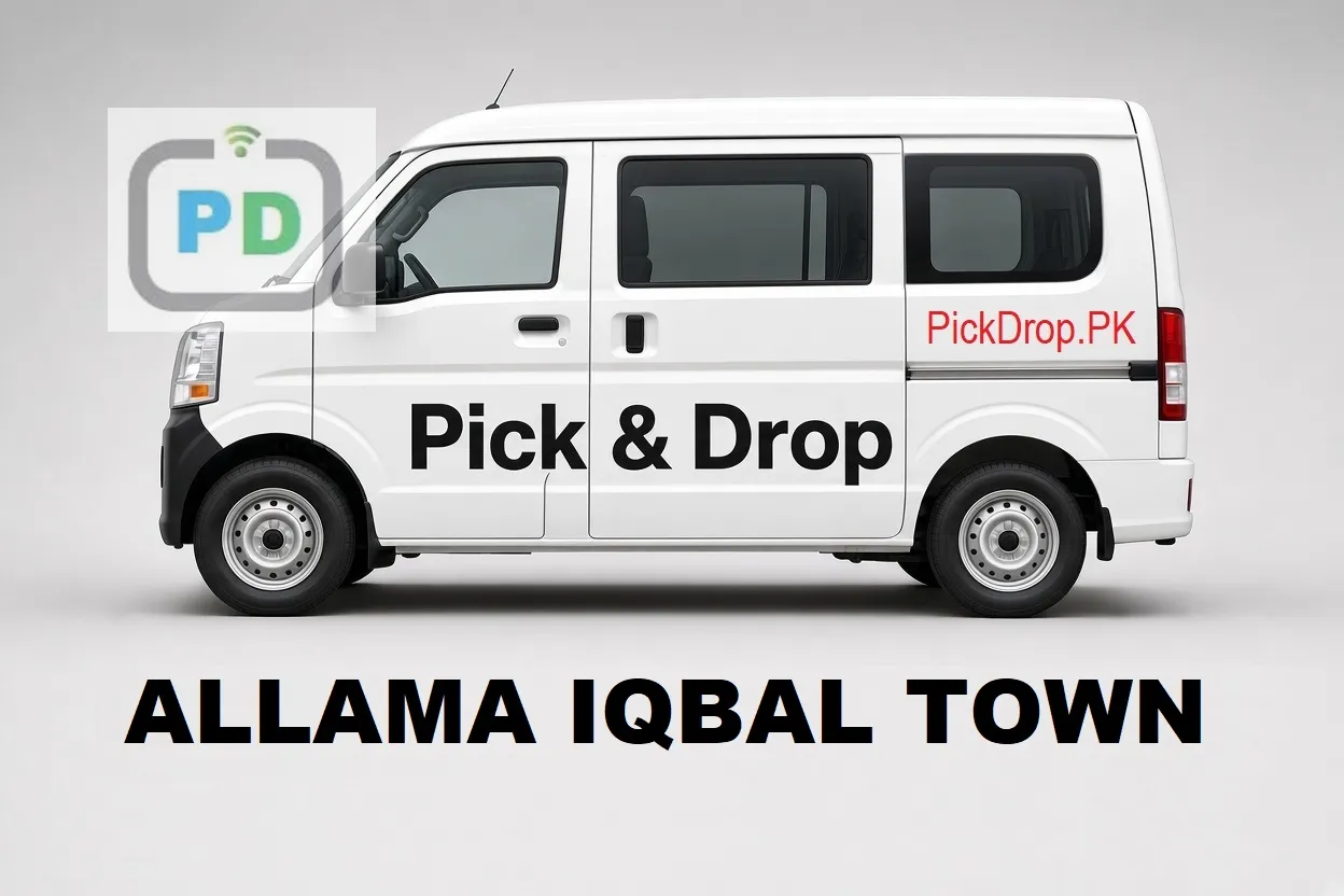 Pick and drop van and carpool service in Allama Iqbal Town, Lahore