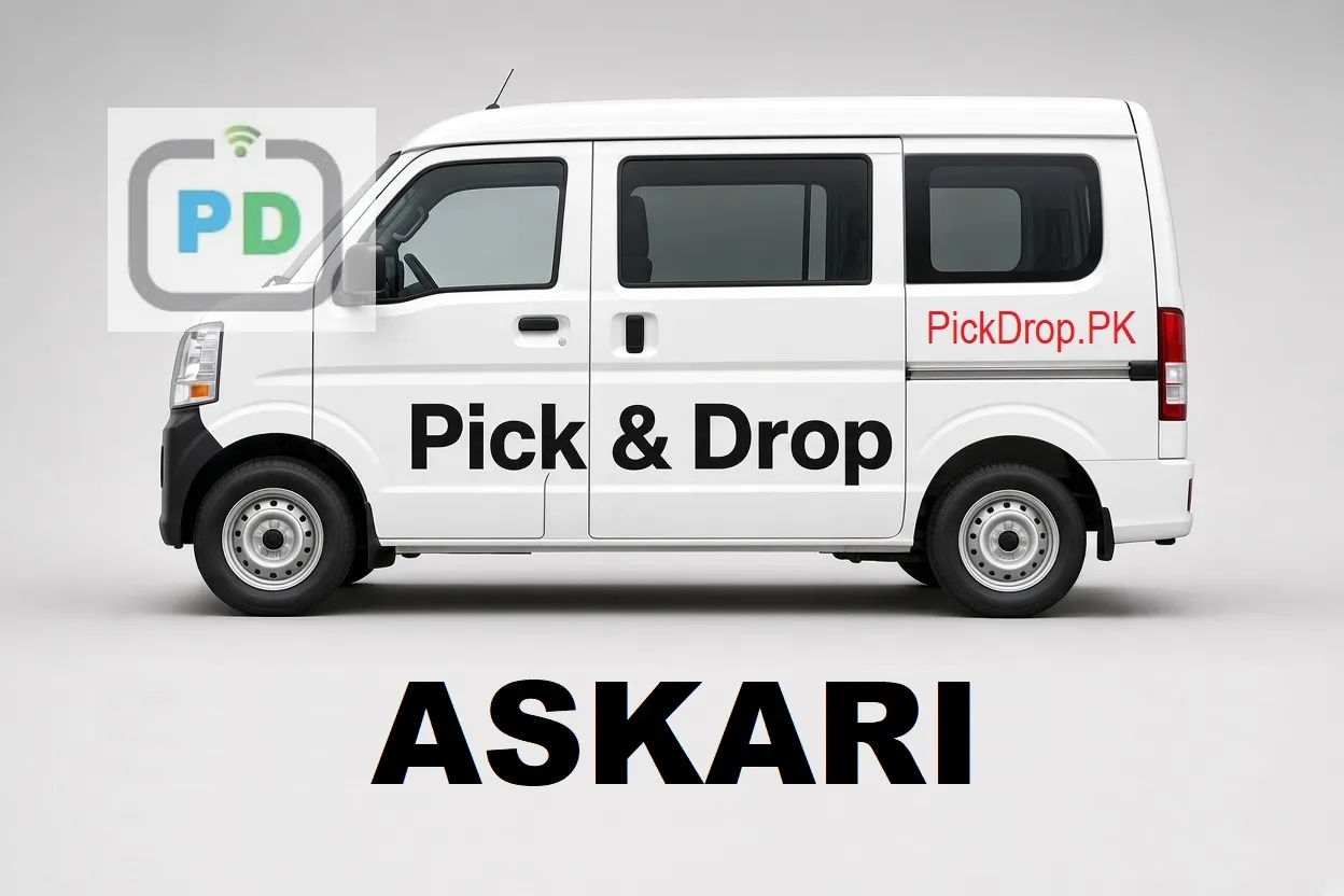 Pick and drop van and carpool service from Askari to DHA Defence, Lahore