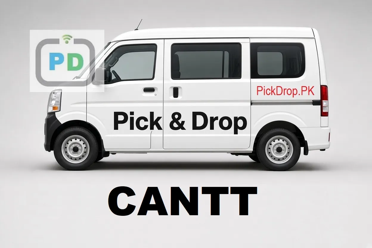 Pick and drop van and carpool service from Cantt to Pak Arab Housing Society, Lahore