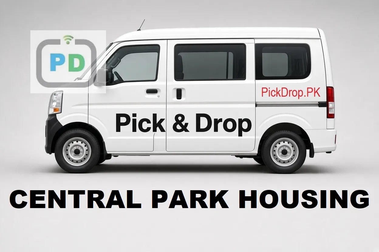 Pick and drop van and carpool service in Central Park Housing Scheme, Lahore