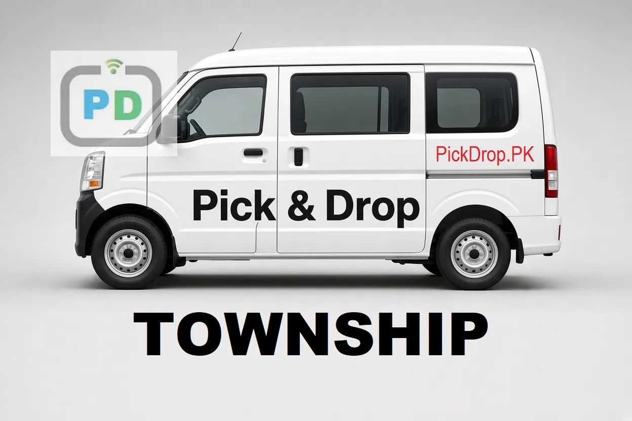 Pick and drop van and carpool service from Township to Bahria Orchard, Lahore