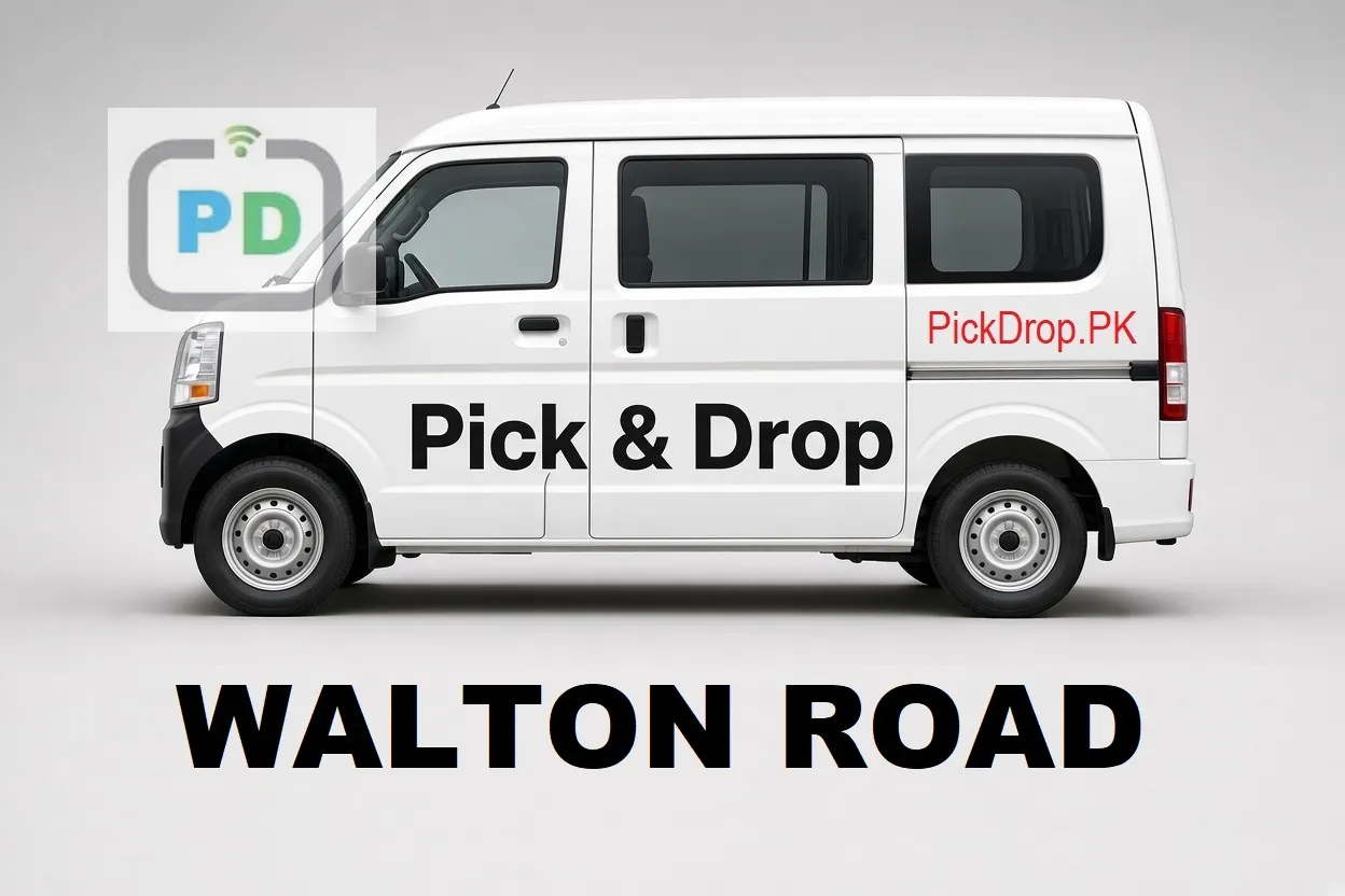Pick and drop van and carpool service in Walton Road, Lahore